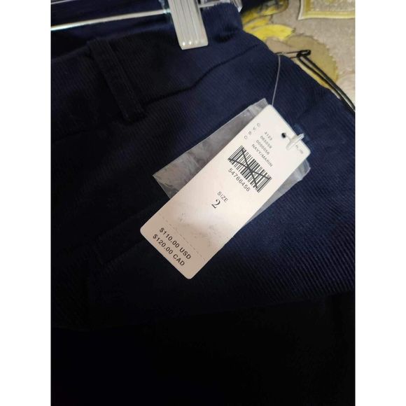 NWT Anthropologie The Essential Corduroy Cropped Flare Trousers Size 2. A42 - Picture 10 of 11